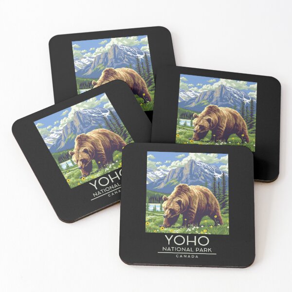 Item preview, A Vintage Illustration of Yoho National Park - Canada designed and sold by GoodOldVintage.