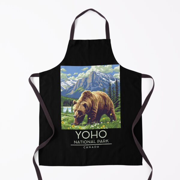 Item preview, A Vintage Illustration of Yoho National Park - Canada designed and sold by GoodOldVintage.