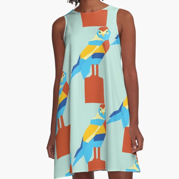 Item preview, Colourful Bird Geometry  designed and sold by Soniawithani.