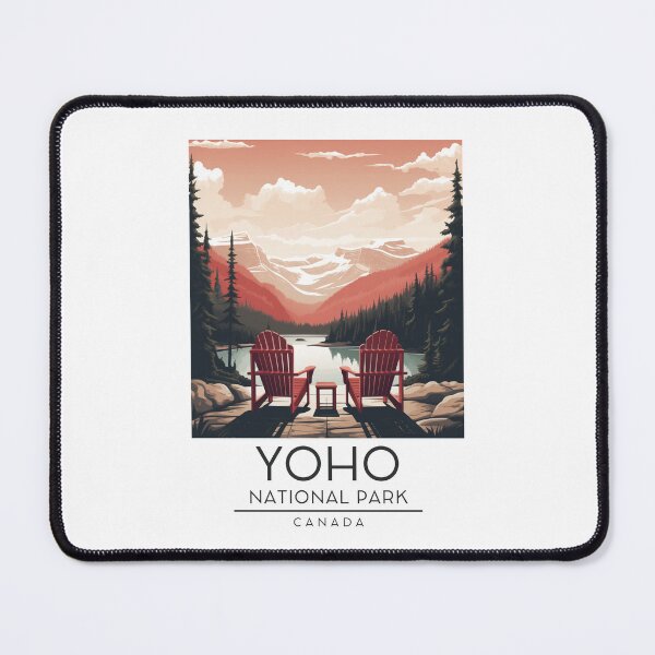 Item preview, A Vintage Illustration of Yoho National Park - Canada designed and sold by GoodOldVintage.