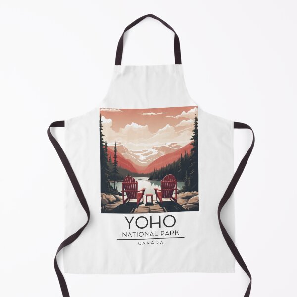 Item preview, A Vintage Illustration of Yoho National Park - Canada designed and sold by GoodOldVintage.