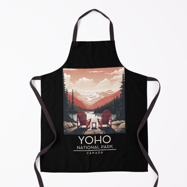 Item preview, A Vintage Illustration of Yoho National Park - Canada designed and sold by GoodOldVintage.