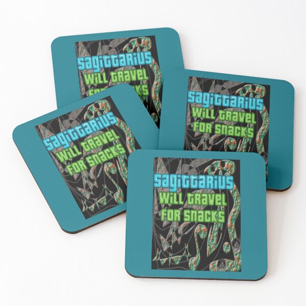 Item preview, Sagittarius  Will Travel For Snacks funny saying designed and sold by SmashingDeals.