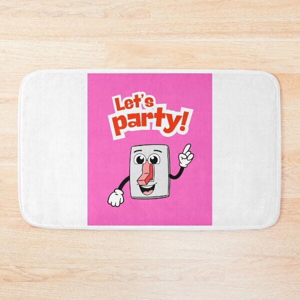 Item preview, Let's Party Switch, Pink, Bold Font, Funny, Positive Quotes, Cartoon  designed and sold by AASparksDesigns.