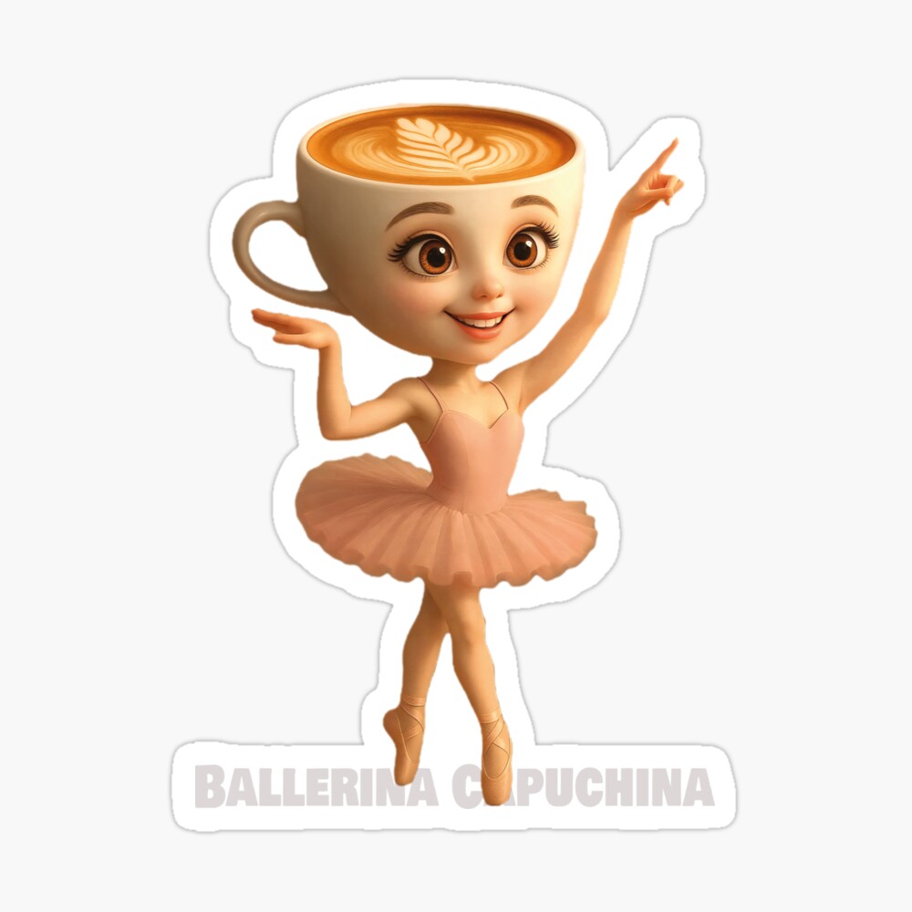 Capuchin Ballerina Photographic Print