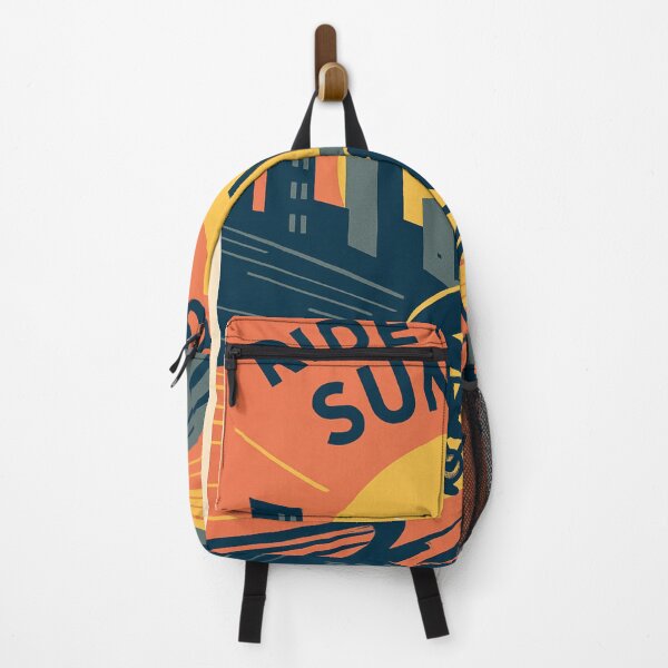 Item preview, Urban Sunrise Cycling Adventure Poster designed and sold by Creative Spark.