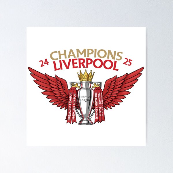 Premier League Champions Posters for Sale | Redbubble