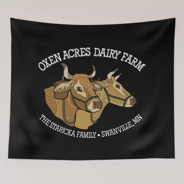 Item preview, Oxen Acres Dairy Farm (Colored) designed and sold by jstaricka.