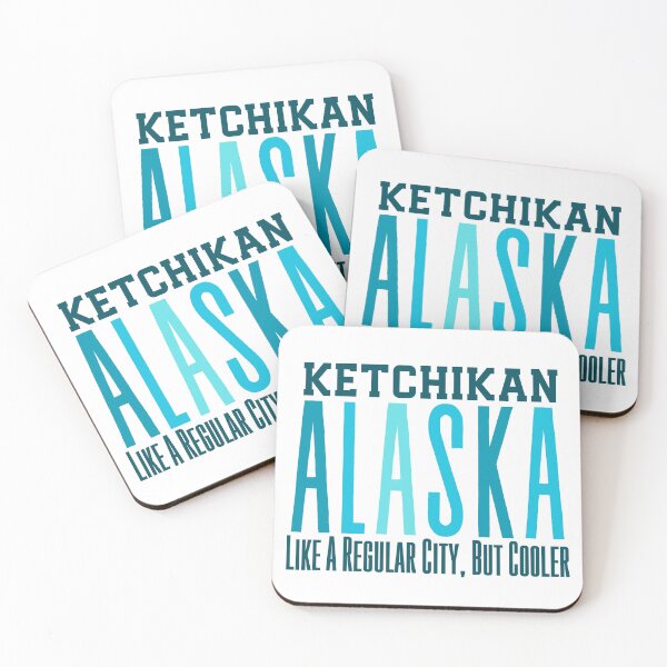 Item preview, Ketchikan Alaska (Ice Blue) designed and sold by Whackadoodletee.