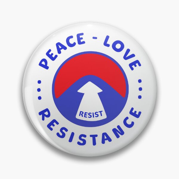 Item preview, RESIST 432 - Peace Love Resistance (B) designed and sold by Resist432.