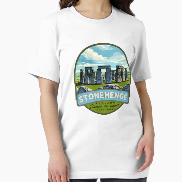 Item preview, Stonehenge Watercolor Logo design designed and sold by glooballcenter.