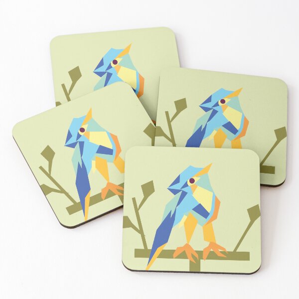 Item preview, Colourful Bird on Perch  designed and sold by Soniawithani.