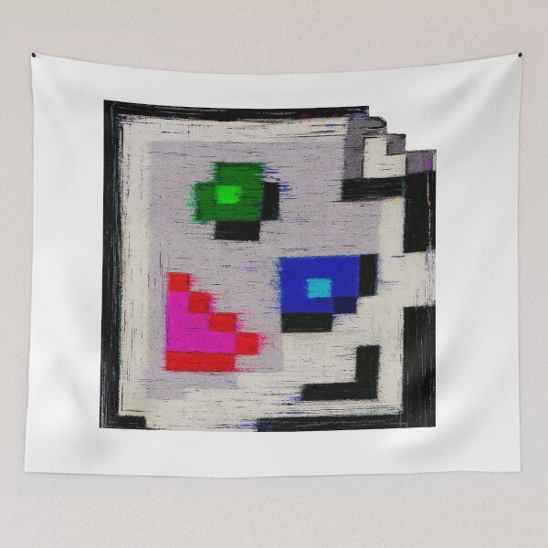 Item preview, "404 Redux" | Retro Error Glitch Block designed and sold by trexxak.