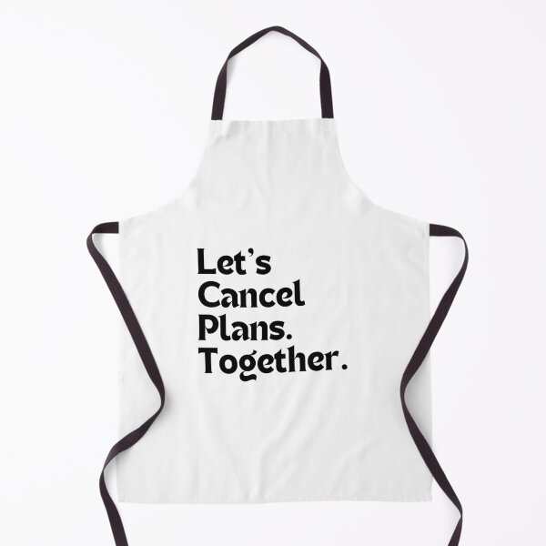 Item preview, Funny Introvert Quote – Let’s Cancel Plans. Together. (Minimalist Design, Social Anxiety Humor Gift) designed and sold by MakeMyDaze.