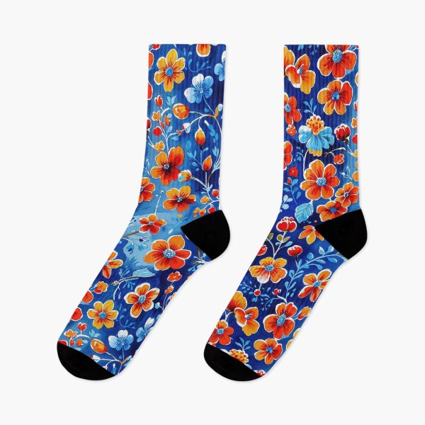 Item preview, Watercolor Midnight Blossom Burst designed and sold by elissiart.