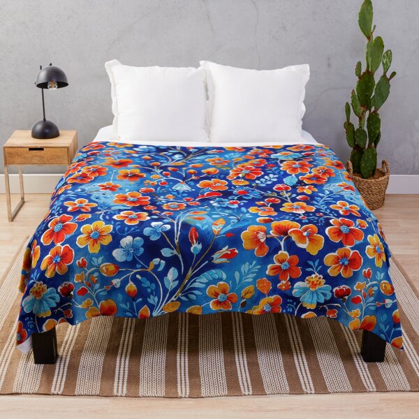Item preview, Watercolor Midnight Blossom Burst designed and sold by elissiart.