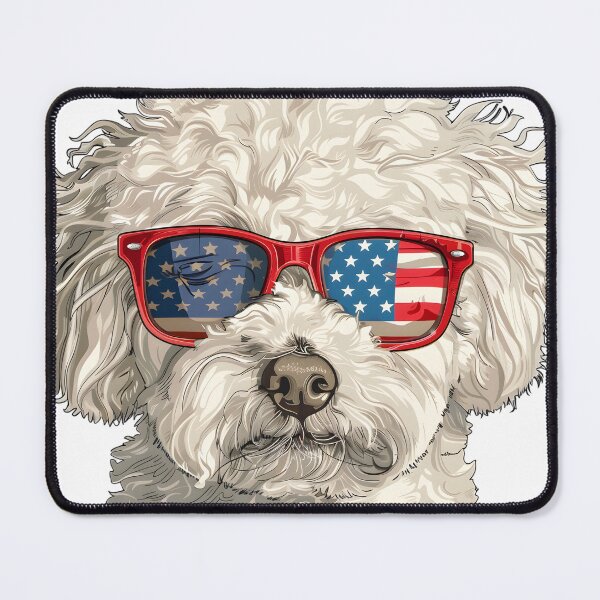 Item preview, Bichon Frise  Flag Sunglasses     Patriotic    4th of July  designed and sold by Bichon Boutique.