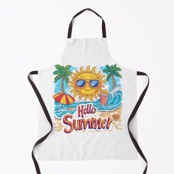 Item preview, Hello Summer - Sun, Waves & Chill Vibes designed and sold by Myra365Art.