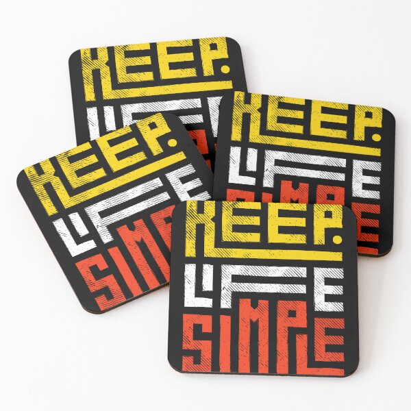 Item preview, Keep life simple  designed and sold by CrimeScene24.7Apparel.