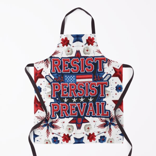 Item preview,  Resist Persist Prevail Embroidered Inspirational Motivational Patch designed and sold by ArtDesignTp.
