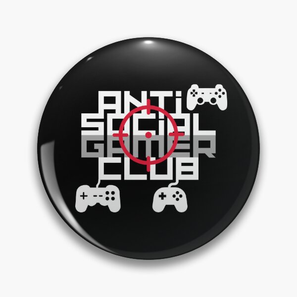 Item preview, Anti Social Gamer Club designed and sold by QWTees.