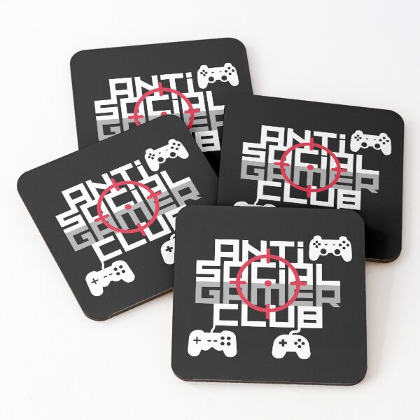 Item preview, Anti Social Gamer Club designed and sold by QWTees.
