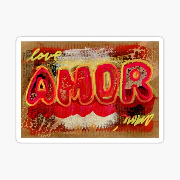 Item preview, Love, Amor, Amore' designed and sold by ElvisSantanaArt.