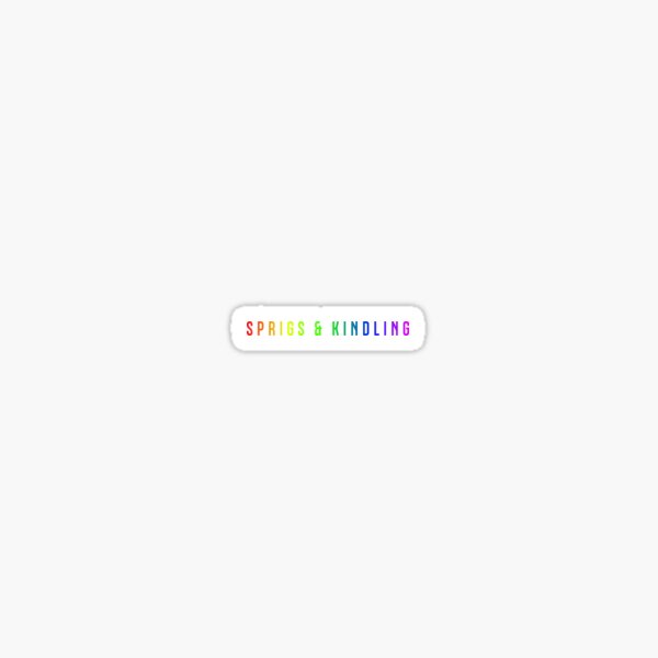 Sprigs & Kindling Rainbow Sticker