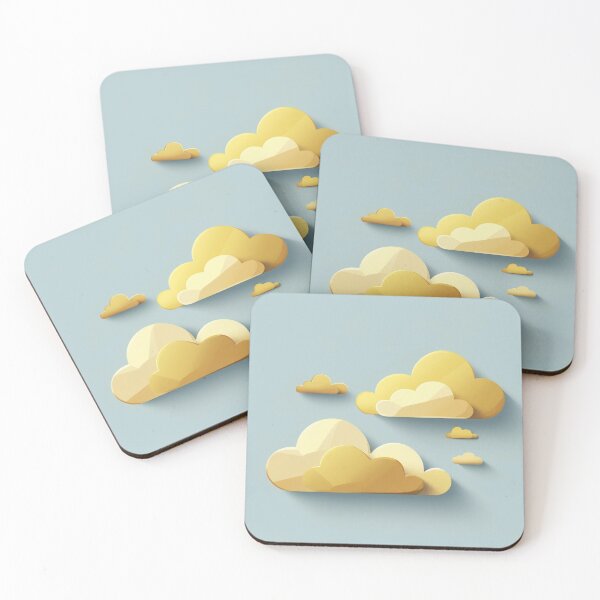 Item preview, Golden Clouds designed and sold by Those Stickers.