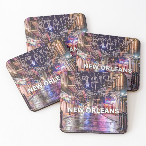 Item preview, NEW ORLEANS Music Everywhere! Original Graphic Artwork designed and sold by BrightrDayMusicArt.