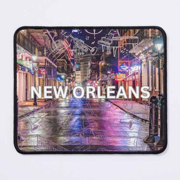 Item preview, NEW ORLEANS Music Everywhere! Original Graphic Artwork designed and sold by BrightrDayMusicArt.