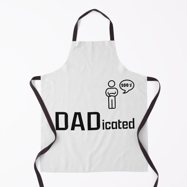 Item preview, DADicated: 100% Committed Father Graphic Design designed and sold by cabana.space.
