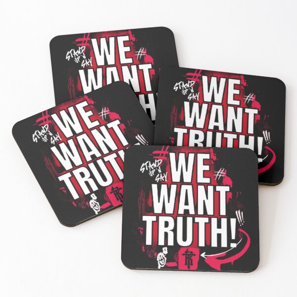 Item preview, We Want Truth Ron Killings Shirt designed and sold by Neon Abyss Shop.