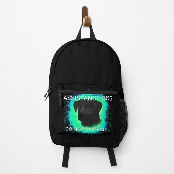 Item preview, ASSISTANCE DOG black/teal designed and sold by DawnCatcher20.
