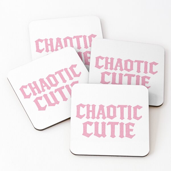 Item preview,  CHAOTIC CUTIE GOTHIC STYLE TEXT, AI designed and sold by davidjulie.