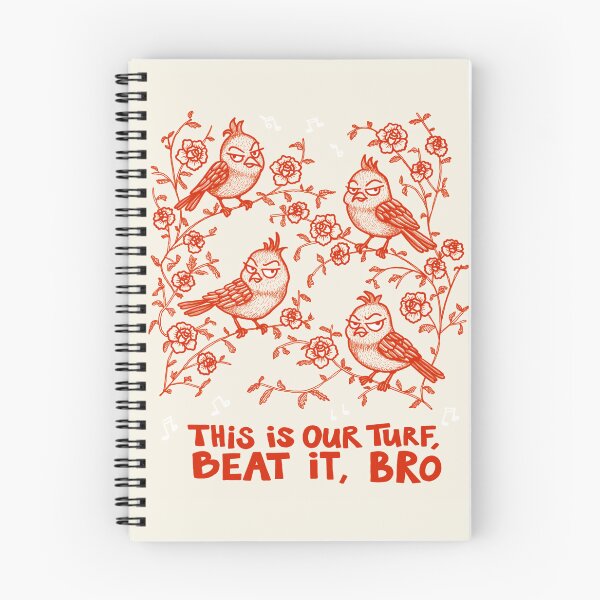 Item preview, Territorial Birds - Red designed and sold by marialindemann.