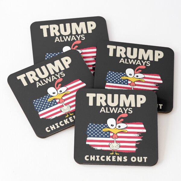 Item preview, Trump Always Chickens Out TACO Anti - Donald Trump Funny designed and sold by Anniko Art Studio.