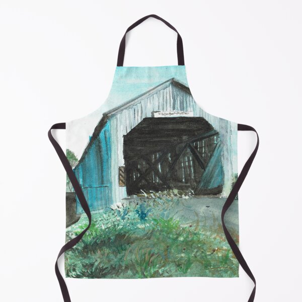 Item preview, Covered Bridge -  Sawmill Creek designed and sold by Dureall Ramsdell.