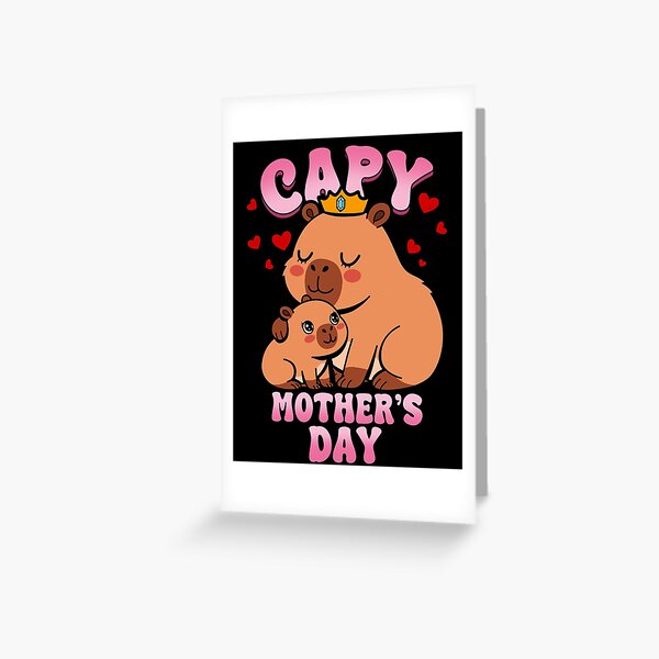 Item preview, Capy Mothers Day Gift For Mom designed and sold by BoggsNicolasArt.