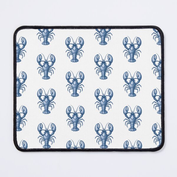 Item preview, Lobster with Oversized Glasses – Crayfish - Quirky Minimalist Animal Art designed and sold by BeaverFriends.