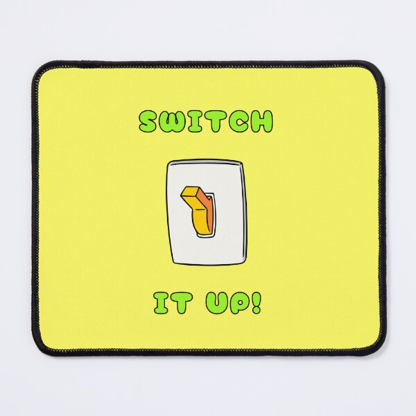 Item preview, Switch It Up!, Light Switch, Positive Quotes, Green, Yellow  designed and sold by AASparksDesigns.