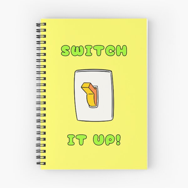 Item preview, Switch It Up!, Light Switch, Positive Quotes, Green, Yellow  designed and sold by AASparksDesigns.