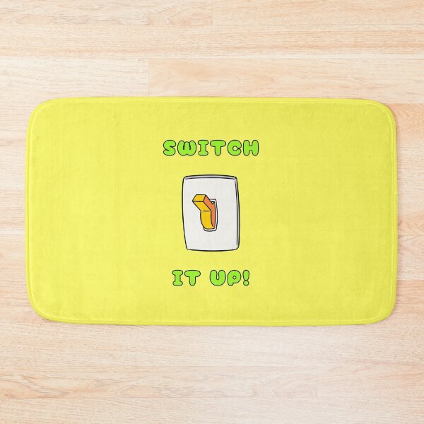 Item preview, Switch It Up!, Light Switch, Positive Quotes, Green, Yellow  designed and sold by AASparksDesigns.