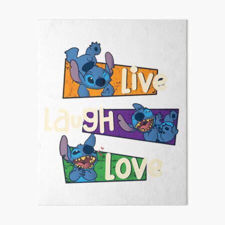 Vista previa del artículo con la obra «Lilo Stitch», diseñado y vendido por NEONDARGH.