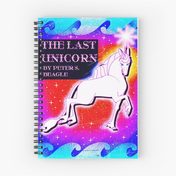 Item preview, The Last Unicorn Book Cover designed and sold by FAD-Artwork.