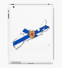 Nova Scotia Flag Map iPad Case/Skin