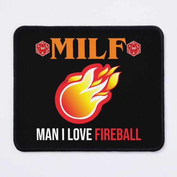 Item preview, MILF - Man I Love Fireball designed and sold by Cat Lady Designs.