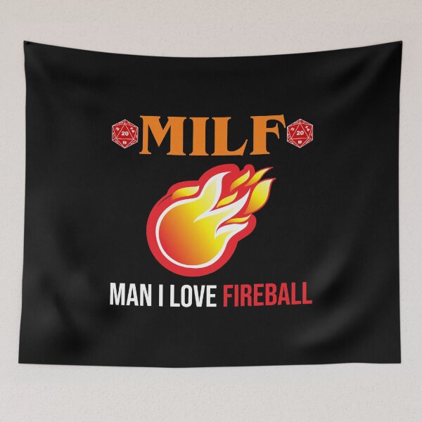 Item preview, MILF - Man I Love Fireball designed and sold by Cat Lady Designs.