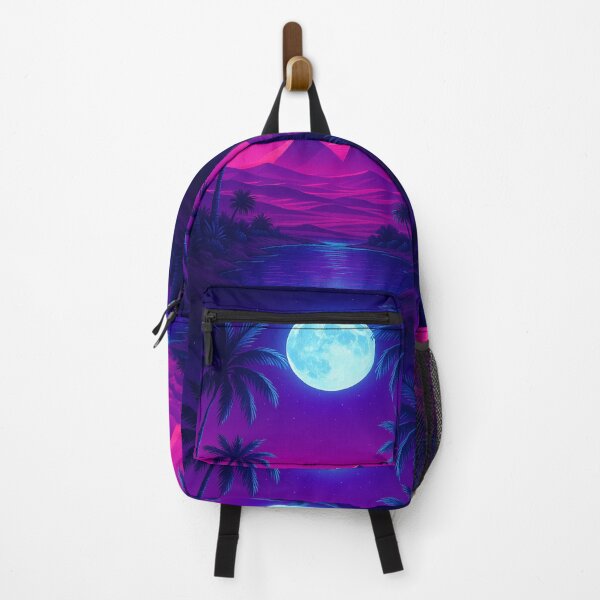 Item preview, Moonlit Mirage Over Neon Desert designed and sold by dessertcruzing.