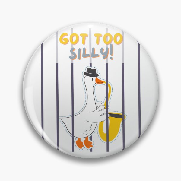 Item preview, Silly goose behind bars designed and sold by crafty-emma.